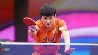 張本智和 リオ五輪金・馬龍に敗れる。3位決定戦へ＜卓球 男子W杯＞