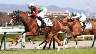 【新馬/阪神4R】モーリス産駒 シゲルピンクルビーがデビューV