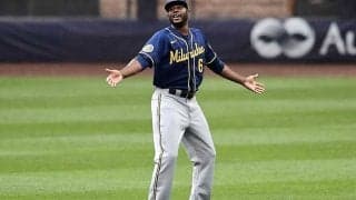 【MLB】「容赦ない…」　ブルワーズ・ケイン、息子を号泣させる“大人げない”親子対決に米爆笑