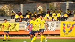 【ソッカー（男子）】最後までゴールが遠く無得点で敗戦 第１７節 Vs順大