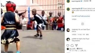 「ミニメイウェザーだ」　7歳天才少年の“パンチ回避能力”に米驚愕「未来のPFP1位」