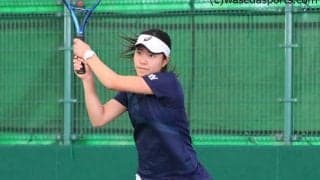 インカレ開幕！４選手がシード選手の待つ２回戦へ駒を進める