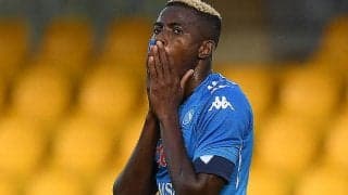 代表戦で負傷のFWオシムヘンが肩の脱臼でミラン戦の欠場確実に…