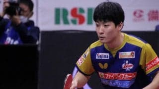 北欧からの逆輸入カットマン　“27歳の遅咲きルーキー”英田、Tリーグ初出場初勝利