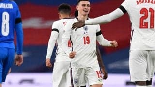 フォーデンが喜びを噛みしめる！ 「代表初ゴールは僕にとって、大きな意味がある」