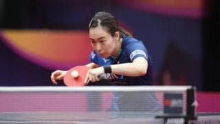 石川佳純 初戦敗退、10日ぶり再戦の韓国カットマンにリベンジ許す＜卓球ITTFファイナル＞