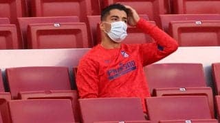 スアレス、やはり古巣バルサ戦アウト　再検査でも変わらずの陽性判定