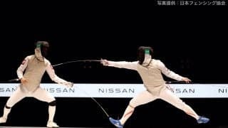 男子フルーレ期待のプリンス・永野雄大（法４）コメントー第73回全日本フェンシング選手権大会