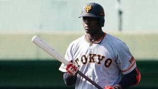 巨人、モタと来季契約を結ばず　2月末に支配下登録も9試合、1本塁打止まり
