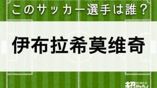 【伊布拉希莫维奇】このサッカー選手は誰？