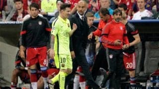 グアルディオラ｢一ファンとしてメッシにはバルサに残ってもらいたい｣