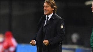 イタリア代表の指揮を執れなかったマンチーニ監督がコロナ陰性に