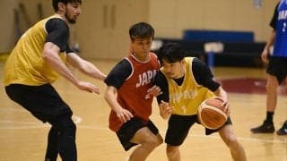 日本代表合宿参加中の篠山竜青…「新しいシステムを覚えることがとても刺激的です」