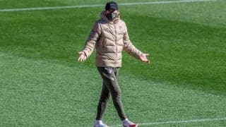 シメオネ、スアレスを欠く中バルサ戦に挑む「自分たちの望むゲームを...」