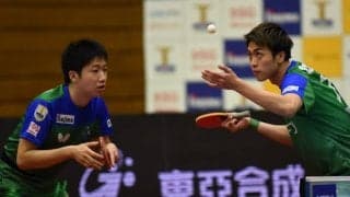 水谷隼、チキータ駆使して単複2勝　昨季王者KM東京が連敗ストップ