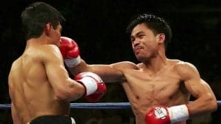 パッキャオの左腕が“伸びた”　遠距離からの強烈KOに反響続々「戦闘不能にする一撃」