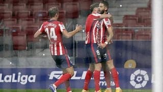 アトレティコ、シメオネ体制で初めてバルサをリーグ戦で撃破!　完敗バルサはピケ＆S・ロベルトが負傷…《ラ・リーガ》