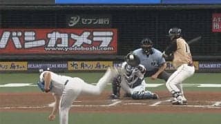 「今年見た変化球で1番やばい」　打者ものけぞる西武平良の剛速変化球にファン驚愕