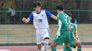 【サッカー部男子】　王者大体大に０－０で引き分け