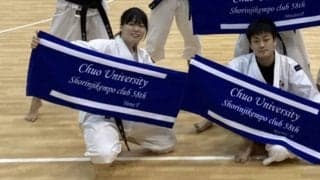 少林寺拳法部・第54回全日本学生大会後インタビューー前澤遼河主将（文４）・堤結南理工主将（理工４）