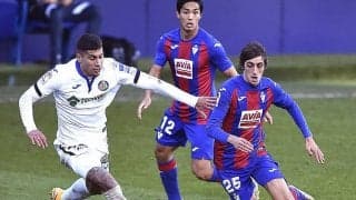 武藤4戦ぶり先発のエイバルがヘタフェとドロー…乾は今季初めて出場なし《ラ・リーガ》