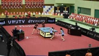 【今日のTリーグ】無観客の6日連続開催　琉球、日本生命が首位キープ