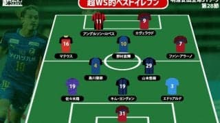【超WS選定週間ベストイレブン/J1第28節】優勝阻止した立役者を選出！最多は鹿島の3選手