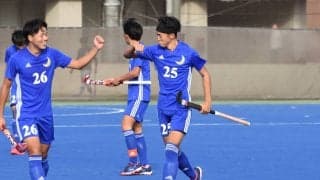 【陸上ホッケー部男子】　秋季リーグ戦４位で４年生は引退