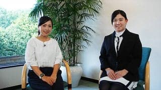 92年会も頑張っています！青木瀬令奈と香妻琴乃のラウンジトーク