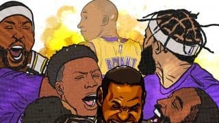 “ス-パースター漫画ヒストリーvol.16”史上最高のオールラウンダー レブロン・ジェームズ（ロサンゼルス・レイカーズ）