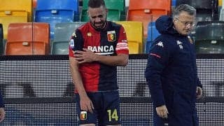 ジェノア、右肩脱臼のビラスキの離脱を発表…26日にも専門医の検査を受診