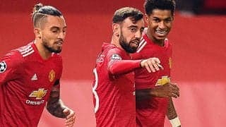 ユナイテッドが4発快勝で首位キープ!　B・フェルナンデスが2ゴールの躍動《CL》