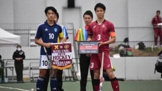 【ホッケー（男子）】早慶両校のプライドがぶつかる好ゲームは同点優勝で幕を閉じる／第９４回早慶ホッケー定期戦