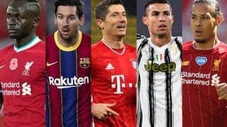 FIFA男子最優秀選手の候補者11名が発表! CL優勝に貢献のレヴァンドフスキらが選出