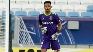 「読み通り弾けた」殊勲のPKストップ、横浜FMの守護神・オビがPKストップを語る「特に焦らず対応できた」