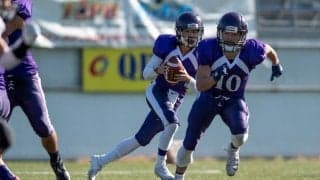 [アメフト]拓大との一戦　先制するも逆転されてしまい黒星