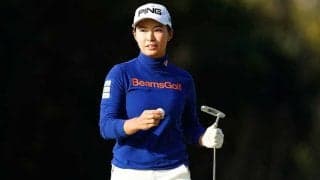 渋野日向子、今季自己最高の2位発進　久々のV争い登場「1日3つ×4日間を達成したい」