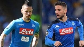 “マラドーナ超え”のハムシク&メルテンスが追悼メッセージ