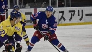 [アイスホッケー]明大に圧勝！優勝へ王手をかける