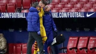 右ヒザ重傷のピケ、早期復帰のために手術は受けず