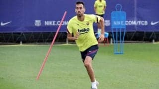 ブスケツの回復が加速  次節オサスナ戦を焦点に調整中か