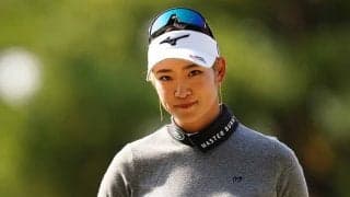 首位の原英莉花、風格たっぷり入場シーンに反響「モデルやん」「さすが女王の貫録」