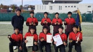 東海地区大会男子優勝校　三重県立四日市工業高等学校インタビュー【第43回全国選抜高校テニス大会】