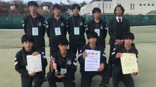 東海地区大会男子準優勝校　名古屋経済大学市邨高等学校インタビュー【第43回全国選抜高校テニス大会】