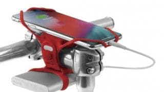 モバイルバッテリーも固定できる自転車用スマホホルダー「BikeTie」発売