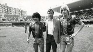 “バルサで活かされなかったマラドーナ ”元同僚が当時を回想「放置していた」