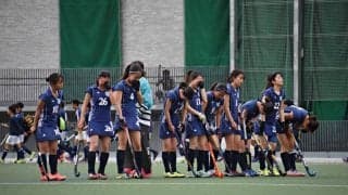 【ホッケー（女子）】１４年ぶりの勝利へ王手をかけるも最後に失点。男女ともに両校優勝で閉幕