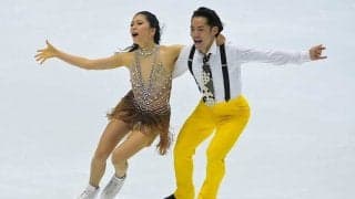 高橋大輔＆村元哉中は「説得力ある2位」　結成初戦に五輪メディア注目「エレガントだ」