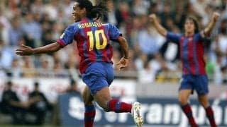  “伝説のファンタジスタ”ロナウジーニョがバルサで決めた、針の穴を通すようなスーパーミドル【インクレディブル・ゴールズ】