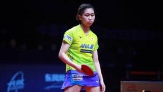 佐藤瞳 世界5位にストレート負け 大会初日の日本勢は勝利なし＜卓球 ファイナルズ＞